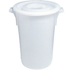conteneur cylindrique alimentaire avec couvercle 42x48 cm 45