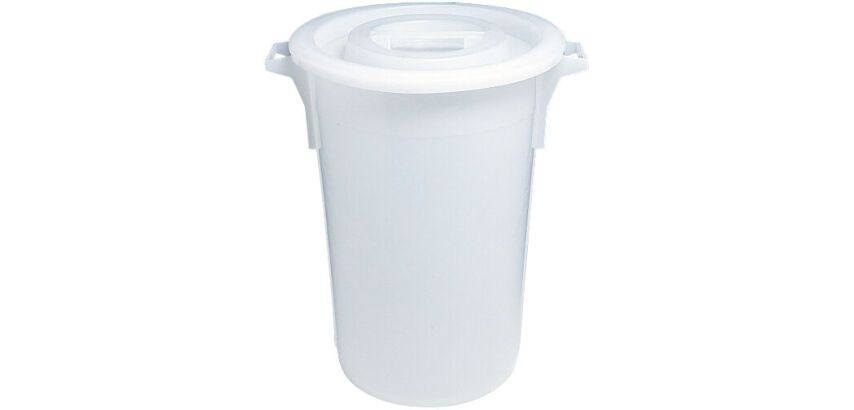 conteneur cylindrique alimentaire avec couvercle 42x48 cm 45