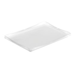 couvercle pour bac gerbable plein blanc 400x300