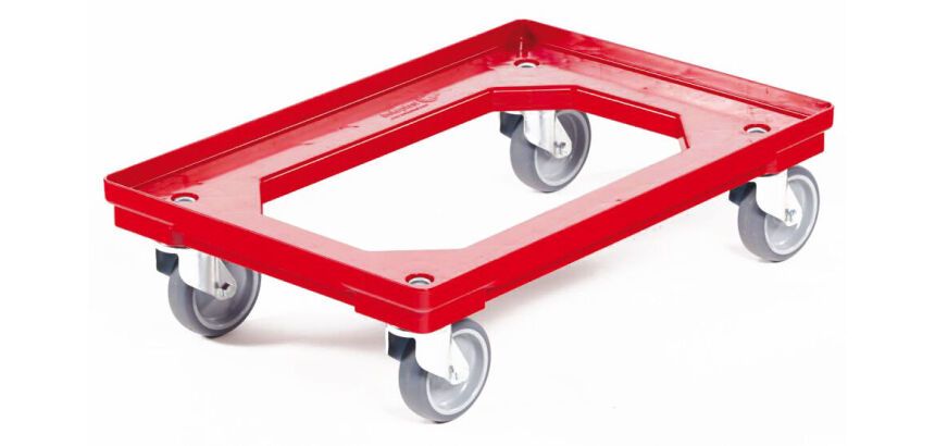 chariot porte-bacs 600x400 et 400x300 mm