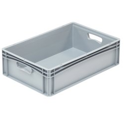 bac gerbable plein blanc 600x400 hauteur 17 cm 35.6 l