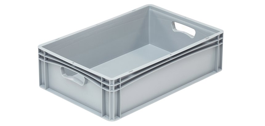 bac gerbable plein blanc 600x400 hauteur 17 cm 35.6 l
