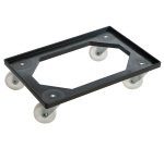 chariot porte-bacs 600x400 avec freins charge maxi 250kg