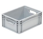 bac gerbable plein gris 40x30 h 17 cm 15,9 l