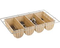 Range-couverts BUFFET GN 1/1, 4 compartiments, beige