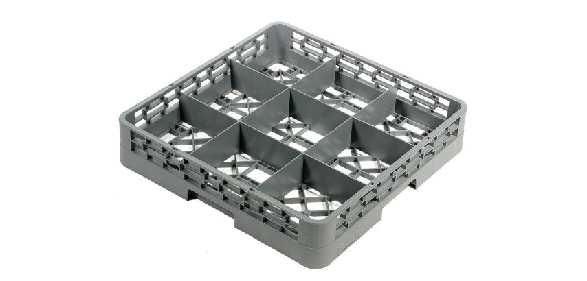 panier de base avec cloisons - pour 9 verres