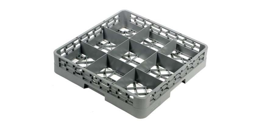 panier de base avec cloisons - pour 9 verres