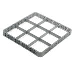 réhausse avec cloisons - h 4.5 cm - pour casiers 9 verres
