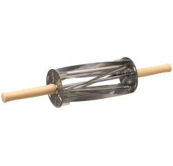 rouleau coupe-croissants inox triangle 21x9.7 cm