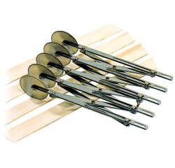 Multicoupe rouleau extensible pour bandes de 1 à 12 cm 5 roulettes lisses