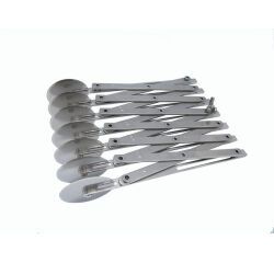 Multicoupe rouleau extensible pour bandes de 1 à 12 cm 7 roulettes lisses