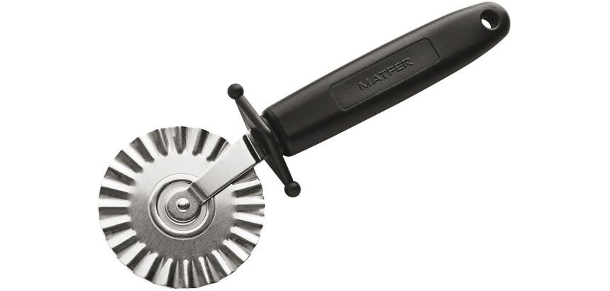 roulette à pâte cannelée inox diamètre 6 cm