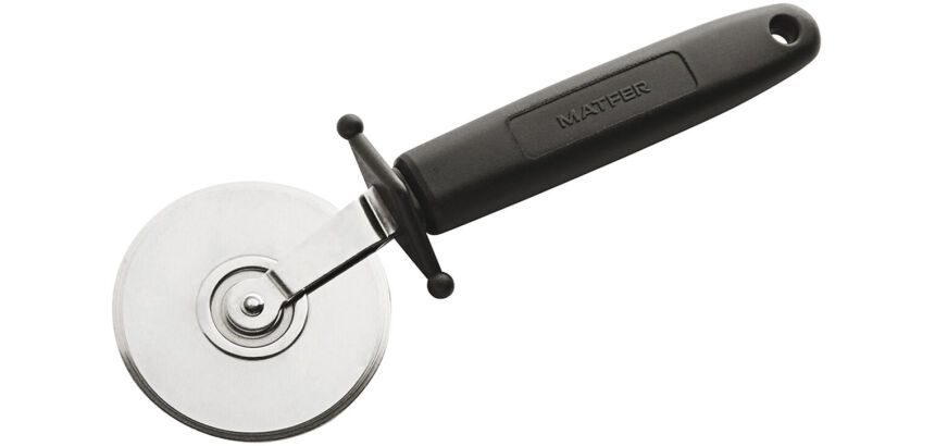 roulette à pizza unie inox diamètre 6 cm