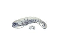 série de 12 découpoirs aluminium vol au vent de 11 à 25 cm