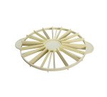 marqueur-diviseur à gâteau polypropylène diamètre 26.5 cm 12/18 parts