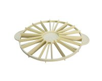 marqueur-diviseur à gâteau polypropylène diamètre 26.5 cm 12/18 parts