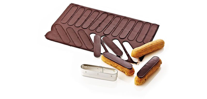 découpoir pour glaçage des éclairs 13x2.5x2.5 cm