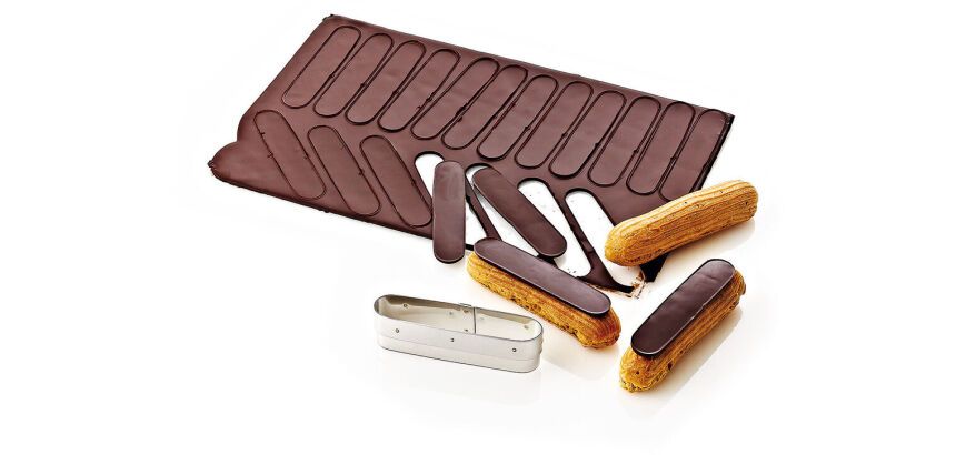 découpoir pour glaçage des éclairs 13x2.5x2.5 cm