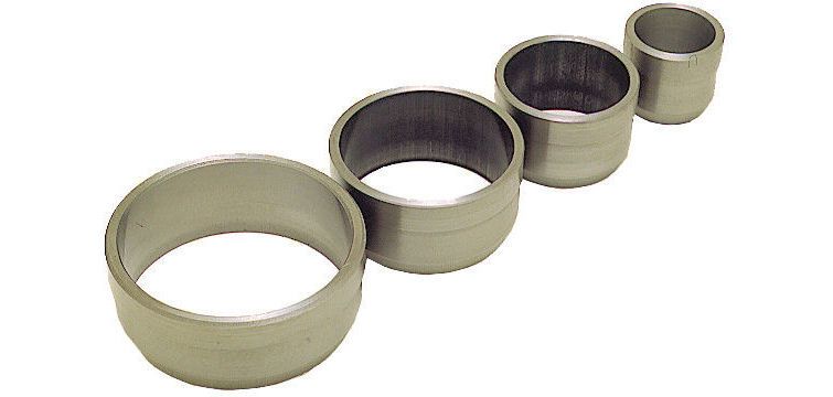 découpoir à nougat rond extra-fort en acier inoxydable 7 cm