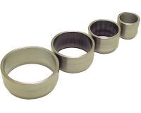 découpoir à nougat rond extra-fort en acier inoxydable 9 cm