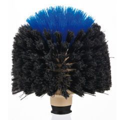 tête de loup crins synthétiques diamètre 17 cm hauteur 18 cm