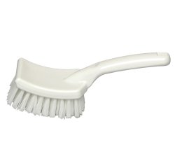 brosse arrondie à manche 27,5 cm blanc