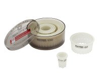 Exoglass boîte de 7 découpoirs ronds cannelés