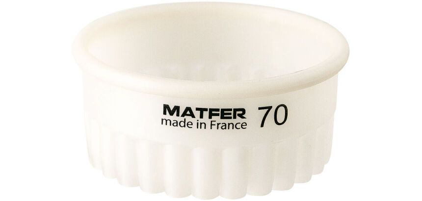 Exoglass découpoir cannelé 6 cm