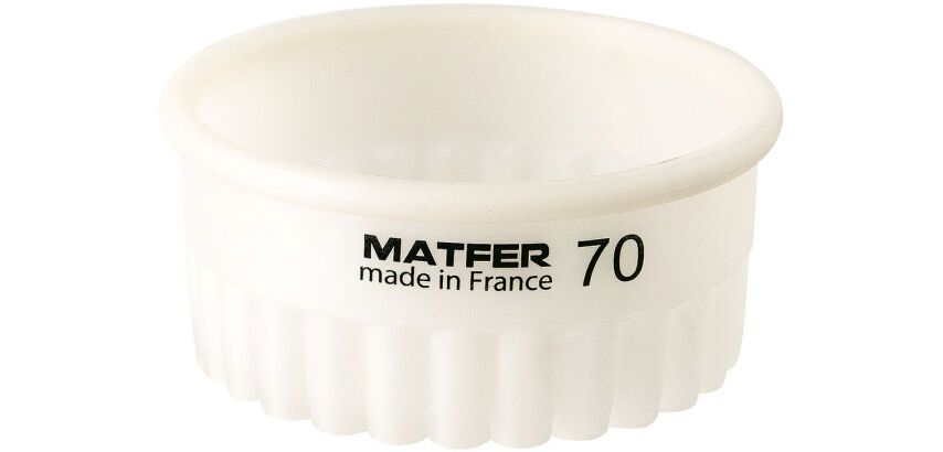 Exoglass découpoir cannelé 7 cm