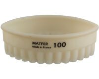 Exoglass découpoir ovale cannelé 10x6 cm