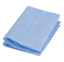 lot de 25 lavettes en non tissé 50x35 cm bleues