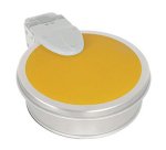 autocollant jaune pour support sac poubelle