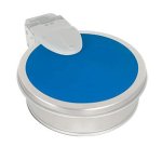 autocollant bleu pour support sac poubelle