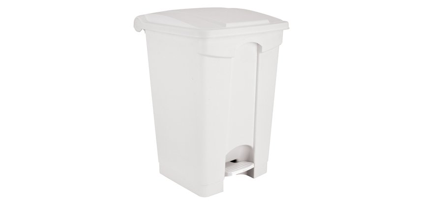 poubelle avec couvercle et pédale 45 L