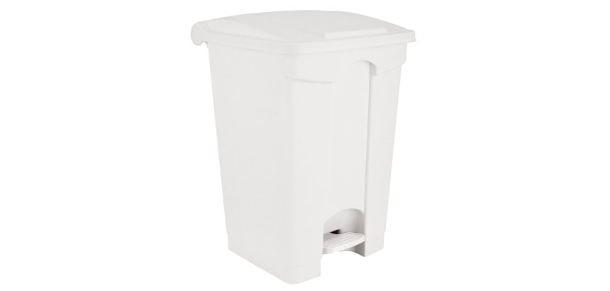 poubelle avec couvercle et pédale 70 L