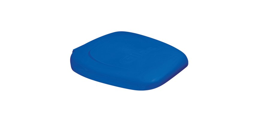 couvercle bleu pour porte-sac poubelle à pédale pour sacs de 120 litres