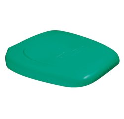 couvercle vert pour porte-sac poubelle à pédale pour sac de 120 litres