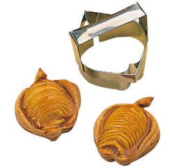 découpoir pomme inox 12x11 cm