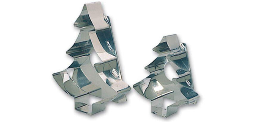 découpoir sapin de noël inox 20x15x3 cm