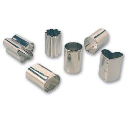 boîte de 6 découpoirs inox mignardises ou petits fours