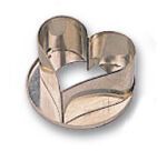 découpoir ""thé"" inox coeur n°3