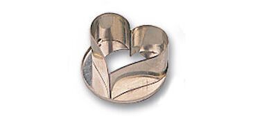 découpoir ""thé"" inox coeur n°3