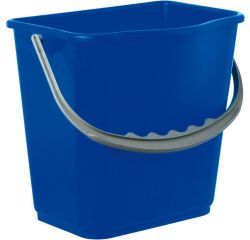 seau polypropylène bleu 5 L