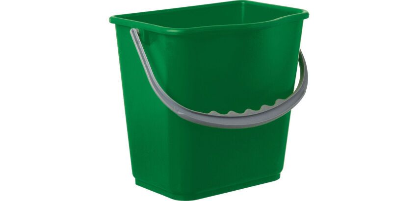 seau polypropylène vert 5 L