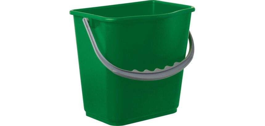 seau polypropylène vert 5 L