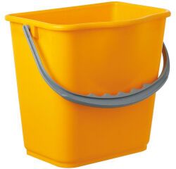 seau polypropylène jaune 5 L
