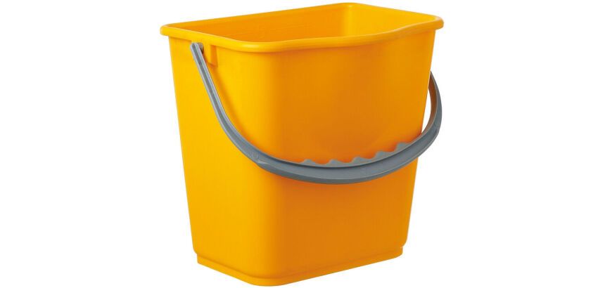 seau polypropylène jaune 5 L