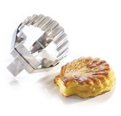 découpoir saint jacques simple inox 12.5x12 cm