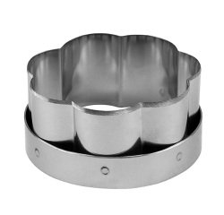découpoir charlotte 8 cm pour flexipan 336090