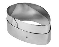 découpoir oeuf inox 10 cm pour flexipan 336190